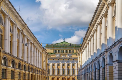 Alexandrinsky Theatre or Russian State Pushkin Academy Drama Theater is a theatre in Saint