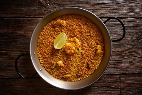 Senyoret rice Paella recipe for two from Valencia Spain