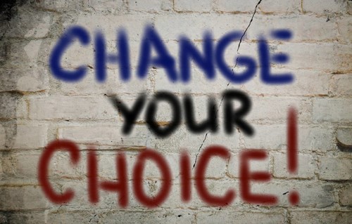Change Your Choice Concept
