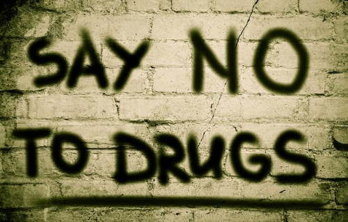 Say No To Drugs Concept