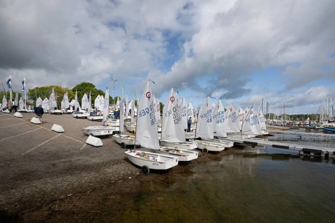 Andreas Dick, Olympic Centre - Schilksee, Kiel, Schleswig Holstein, Before the regatta, all
