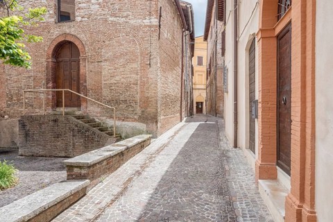 An image of a scenery in Fabriano Italy Marche