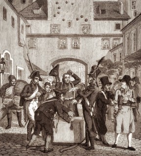 The embargo against British trade at Leipzig, Germany, the Continental System or Continental