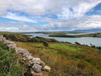 Amazing scenery on Dingle Peninsula, Ireland.The Dingle Peninsula, on Ireland's southwest Atlantic