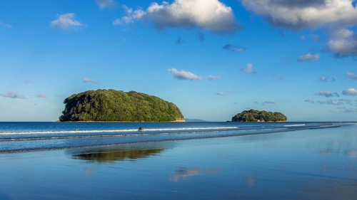 An image of Bay Of Plenty beach New Zealand