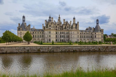 Chateau de Chambord, built in the first half of the 16th century for King Francois I in the
