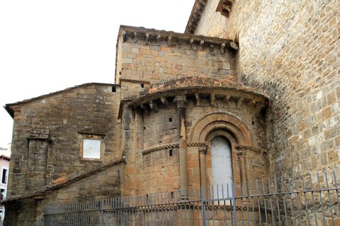 Jaca romanesque cathedral church Pyrenees spain Huesca Aragon