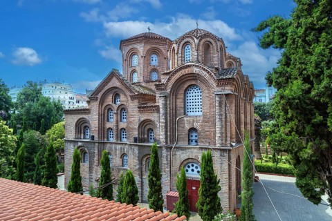 Church of Panagia Chalkeon is an 11th-century Byzantine church in Thessaloniki, Greece, Europe