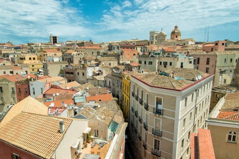 Old town of Cagliari