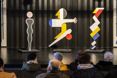 Theater-assembly hall, bauhaus school, Main building, Dessau, Federal Republic of Germany
