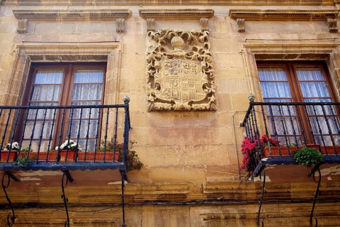 The way of Saint James by Santo Domingo de la Calzada La Rioja