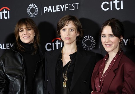 Charlotte Gainsbourg, Lou de Laage and Rachel Brosnahan at the 42nd Annual William S. Paley