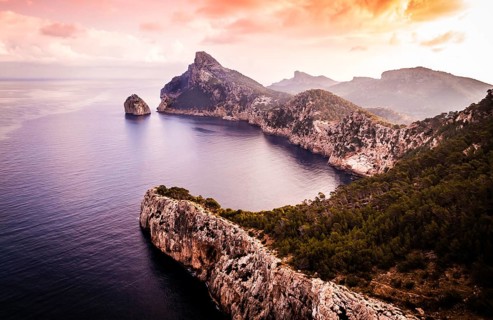 Cap Formentor at sunrise, Mallorca