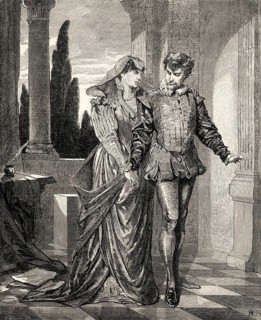ACT IV., SCENE II., Leonora, Tasso, scene from Torquato Tasso, a play by Johann Wolfgang von Goethe