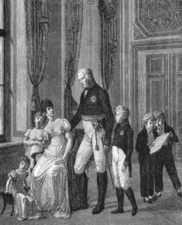 The royal couple with their children, Frederick William III, 1770-1840, king of Prussia and Louise