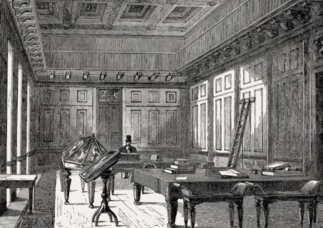 The Antiquarian Room, Register House, East End of Princes Street, Edinburgh, Scotland, 18th century