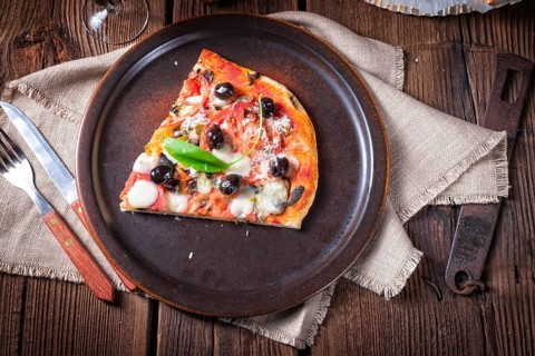 Wild garlic - margarita pizza
