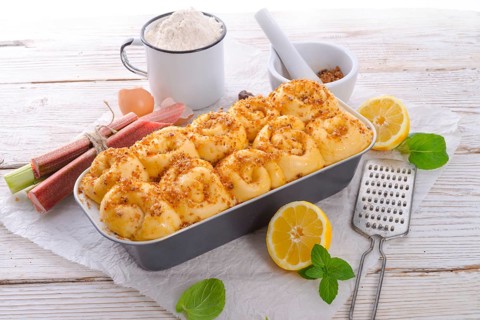Raw house-made brioche