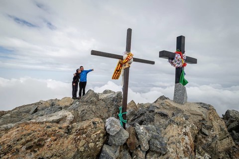 Cima del Mont Valier, 2838 mts, valle de Valier -Riberot-, Parque Natural Regional de los Pirineos