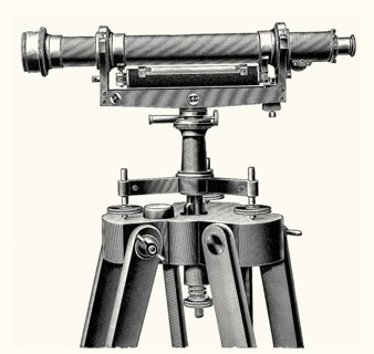 Leveling telescope, 19th century