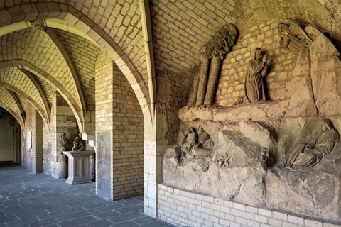 Cloister, south wing, St., Saint, Saint