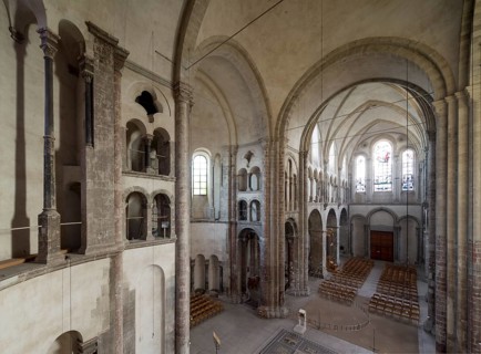 Vierung, view from the gallery to the west
