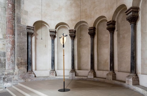Crossing, columns in the east apse, St., Sankt, Saint