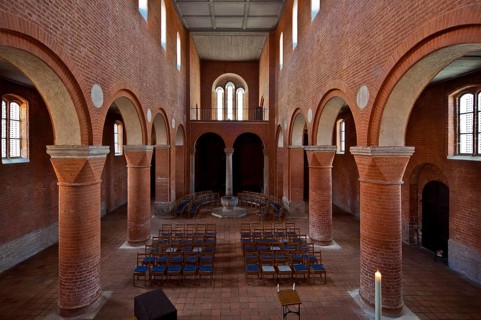Jerichow Sachs-Anh Monastery church 1148 begun and completed around M 13th century 74922 Nave n