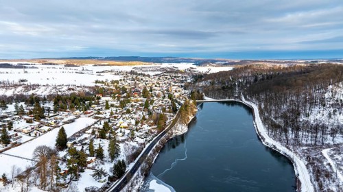 Aerial photograph Güntersberge Selketal Harz