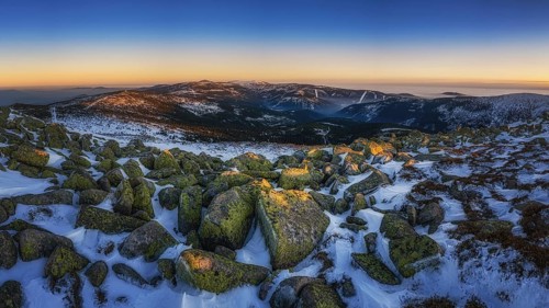 Beautiful Czech unspoilt nature, a wonderful destination for vacation and relaxation in Krkonose