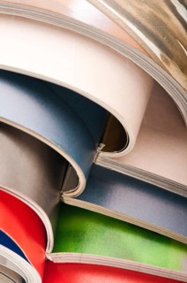 Stack of magazines, poland