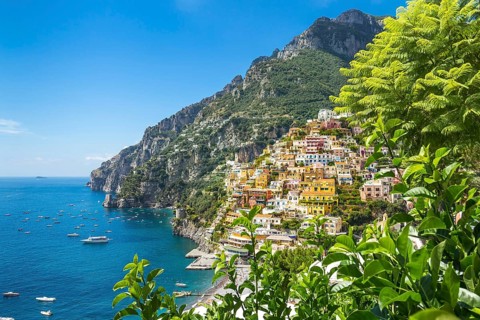 Amalfi Coast, Mediterranean Sea, Italy, Europe