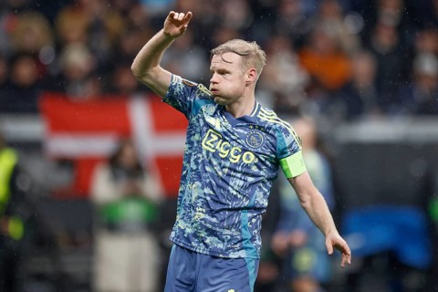 Football, Europa League, Round of 16 second leg, 2024/2025, Eintracht Frankfurt vs. Ajax Amsterdam,