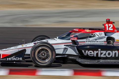 WILL POWER (12) of Toowoomba, Australia practices for the Firestone Grand Prix of Monterey at