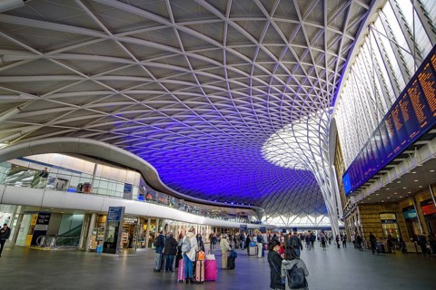 King's Cross railway station in London, United Kingdom, Europe