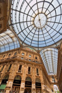 Galleria Vittorio Emanuele shopping centre in Milan, Italy. Lombardy. Austria