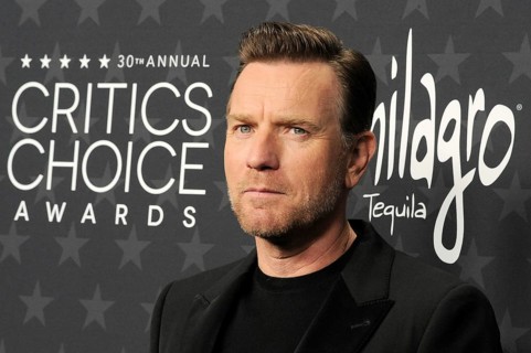 Ewan McGregor at the 30th Annual Critics Choice Awards held at the Barker Hangar in Satna Monica,