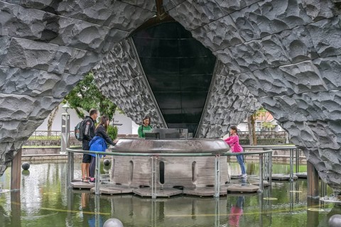 228 Peace Monument, memorial in 228 Peace Memorial Park, Taipei, Taiwan, Asia