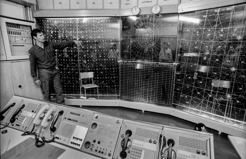 Germany, Osterne, 12.11.1991, Open day in a former missile site of the NVA, (now Bundeswehr),