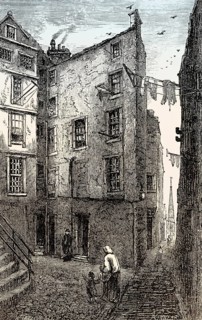 Lady Stair's Close, Lawnmarket, Edinburgh, Scotland, 17th century