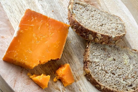 Red Leicester cheese
