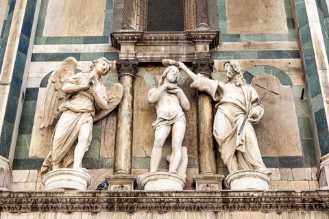 An image of the famous Baptism in Florence