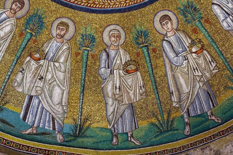The Arian Baptistry in Ravenna, Italy was erected by the Ostrogothic King Theodoric the Great