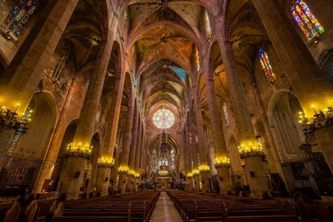 Cathedral of Mallorca, 13th century, Historical-artistic monument, Palma, mallorca, balearic