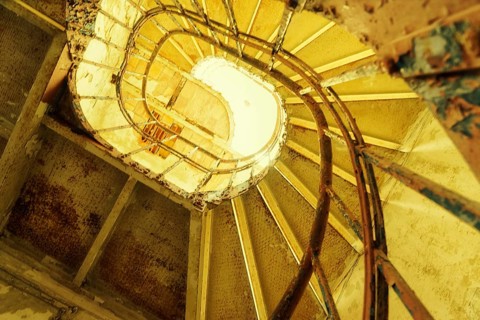 Beelitz Heistätten spiral staircase