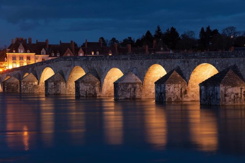 Bridge of Gien, Loiret, France, Europe