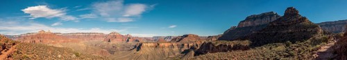 Scenic view on the Grand Canyon from South Kaibab Trail, Arizona, USA, North America
