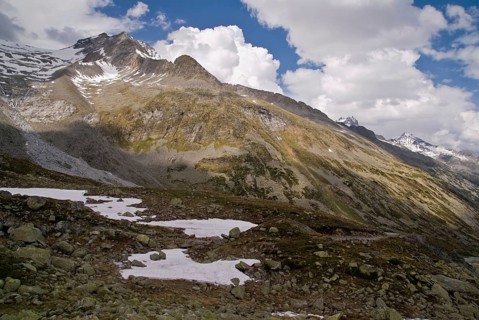 To the Pfitscherjoch, Zillertal, Austria, Europe