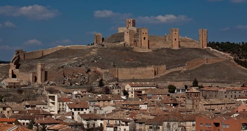 Spain Molina de Aragón Castle, general view from the south