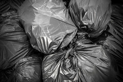 Background garbage bag, black waste, Garbage dump, Garbage, Rubbish, Plastic Bags, stack of junk.